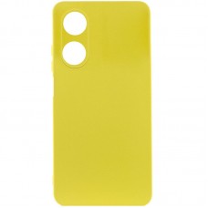 Чохол Silicone Cover Lakshmi Full Camera (A) для Oppo A38 / A18  Жовтий / Flash - 00000068995_2