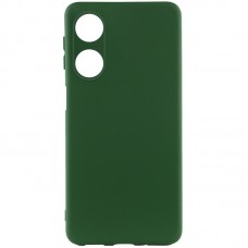 Чохол Silicone Cover Lakshmi Full Camera (A) для Oppo A38 / A18  Зелений / Dark green - 00000068995_3