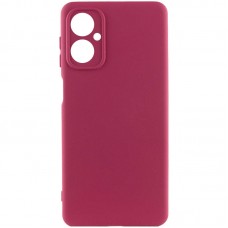 Чохол Silicone Cover Lakshmi Full Camera (A) для TECNO Spark 9 Pro (KH7n)  Бордовий / Marsala - 00000064577_1