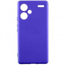 Чохол Silicone Cover Lakshmi Full Camera (A) для Xiaomi Redmi Note 13 Pro+  Синій / Iris - 00000068727_14