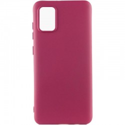 Чохол Silicone Cover Ummi Lakshmi (AA) для Samsung Galaxy A31  Бордовий / Marsala - 00000081094_2