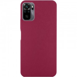 Чохол Silicone Cover Ummi Lakshmi (AA) для Xiaomi Redmi Note 10 / Note 10s / Poco M5s  Бордовий / Marsala - 00000081115_2