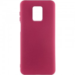 Чохол Silicone Cover Ummi Lakshmi (AA) для Xiaomi Redmi Note 9s / Note 9 Pro / Note 9 Pro Max  Бордовий / Marsala - 00000081129_2