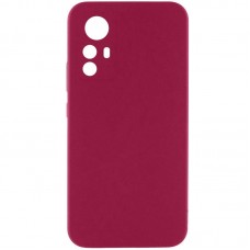 Чохол Silicone Cover Ummi Lakshmi Full Camera (AA) для Xiaomi Redmi Note 12S  Бордовий / Marsala - 00000081122_2