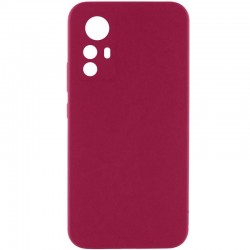 Чохол Silicone Cover Ummi Lakshmi Full Camera (AA) для Xiaomi Redmi Note 12S  Бордовий / Marsala - 00000081122_2