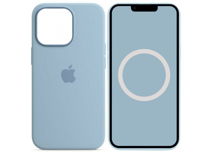 Чохол Silicone case (AAA) with Magsafe and Animation для Apple iPhone 13 Pro (6.1
