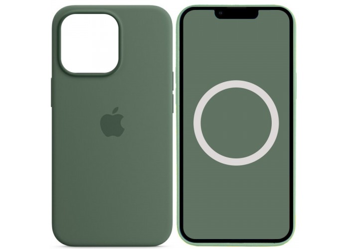 Чохол Silicone case (AAA) with Magsafe and Animation для Apple iPhone 13 Pro (6.1