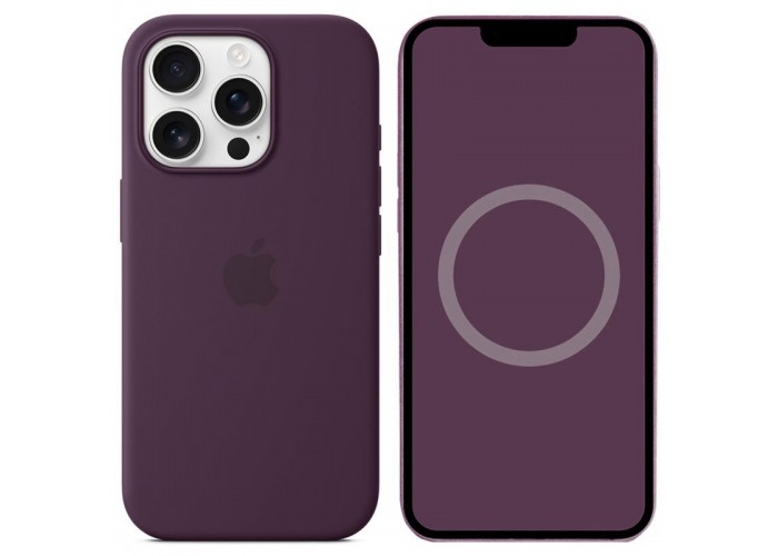 Чохол Silicone case (AAA) with Magsafe and Animation для Apple iPhone 16 Pro Max (6.9
