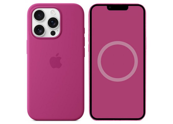 Чохол Silicone case (AAA) with Magsafe and Animation для Apple iPhone 16 Pro Max (6.9