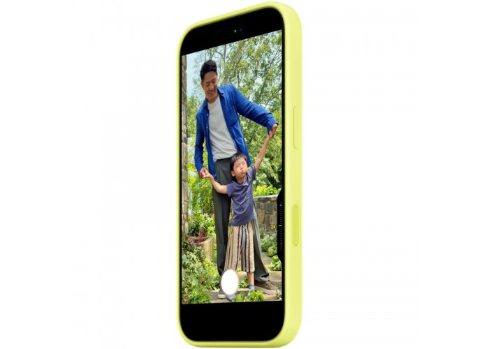 Чохол Silicone case (AAA) with Magsafe and Animation для Apple iPhone 17 (6.3