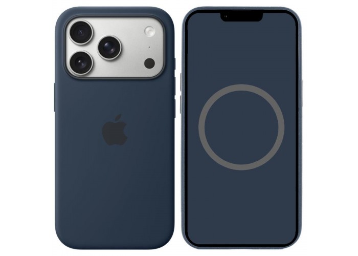 Чохол Silicone case (AAA) with Magsafe and Animation для Apple iPhone 17 Pro (6.3