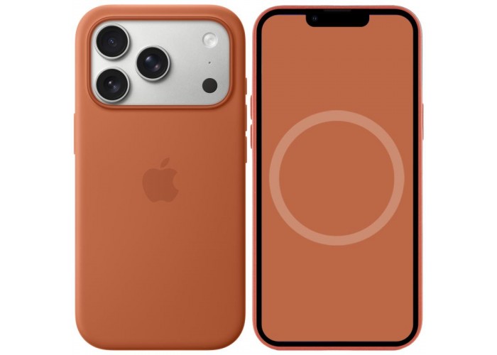 Чохол Silicone case (AAA) with Magsafe and Animation для Apple iPhone 17 Pro (6.3