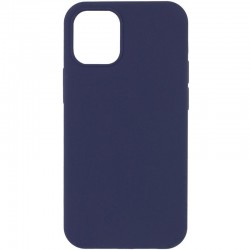 Чохол Silicone Case (AA) NO LOGO with MagSafe для Apple iPhone 11 (6.1")  Темно-синій / Midnight blue - 00000080666_13