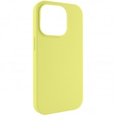 Чохол Silk (AA) NO LOGO with Magnetic Fit для Apple iPhone 17 Pro Max / 18 Pro Max (6.9")  Жовтий / Lemon Yellow - 00000088056_5