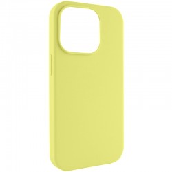 Чохол Silk (AA) NO LOGO with Magnetic Fit для Apple iPhone 17 Pro Max / 18 Pro Max (6.9")  Жовтий / Lemon Yellow - 00000088056_5