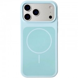 Чохол Silk Duo Color (AA) NO LOGO with Magnetic Fit для Apple iPhone 17 Pro (6.3")  Turquoise - 00000087304_14