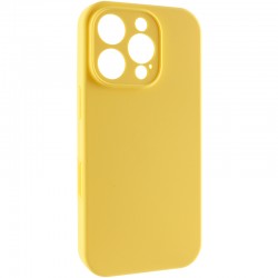 Чохол Silk Full Camera (AA) NO LOGO with Magnetic Fit для Apple iPhone 16 Pro (6.3")  Жовтий / Yellow - 00000088899_6