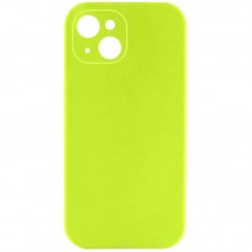 Чохол Silk Full Camera Protective (AA) NO LOGO для Apple iPhone 14 (6.1")  Кислотно-зелений / Acid Green - 00000070230_39