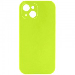 Чохол Silk Full Camera Protective (AA) NO LOGO для Apple iPhone 14 (6.1")  Кислотно-зелений / Acid Green - 00000070230_39