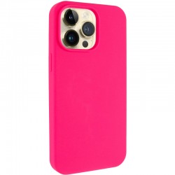 Чохол Silicone Case Full Protective (AA) NO LOGO для Apple iPhone 14 Pro Max (6.7")  Рожевий / Barbie pink - 00000072456_24