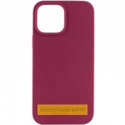 Чохол Silicone Case Full Protective (AA) NO LOGO для Apple iPhone 17 (6.3")  Бордовий / Maroon - 00000080832_7