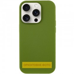 Чохол Silicone Case Full Protective (AA) NO LOGO для Apple iPhone 17 Pro Max (6.9")  Зелений / Dark Olive - 00000080835_17