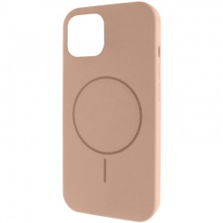 Чохол Silk Full Protective (AA) NO LOGO with Magnetic Fit для Apple iPhone 13 (6.1")  Бежевий / Desert Gold - 00000076447_32