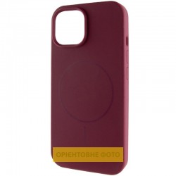Чохол Silk Full Protective (AA) NO LOGO with Magnetic Fit для Apple iPhone 17 Pro (6.3")  Бордовий / Plum - 00000083392_5