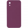 Чохол Silicone Case Square Full Camera Protective (AA) NOLOGO для Apple iPhone XR (6.1