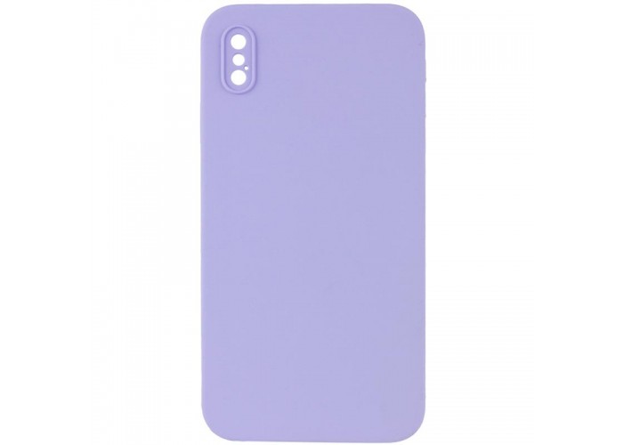 Чохол Silk Square Full Camera Protective (AA) NO LOGO для Apple iPhone X / XS (5.8