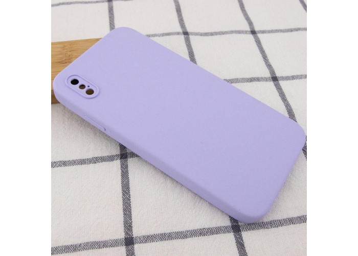 Чохол Silk Square Full Camera Protective (AA) NO LOGO для Apple iPhone X / XS (5.8