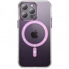 Чохол TPU+PC Colorful with MagSafe для Apple iPhone 13 Pro (6.1")  Pink - 00000065144_4
