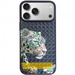 Чохол TPU+PC Crystal Hunt with MagSafe для Apple iPhone 16 (6.1")  Black - 00000085163_1