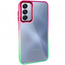 Чохол TPU+PC Fresh sip series для Samsung Galaxy A24 4G  Салатовий / Рожевий - 00000072179_5
