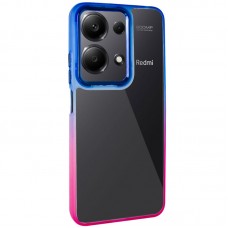 Чохол TPU+PC Fresh sip series для Xiaomi Redmi Note 13 Pro 4G / Poco M6 Pro 4G / Note 14S  Рожевий / Синій - 00000072170_4