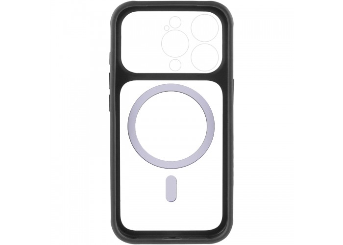 Чохол TPU+PC GETMAN Moon Clear with MagSafe для Apple iPhone 14 Pro Max (6.7