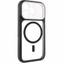 Чохол TPU+PC GETMAN Moon Clear with MagSafe для Apple iPhone 16 Pro Max (6.9