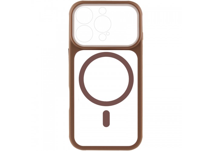 Чохол TPU+PC GETMAN Moon Clear with MagSafe для Apple iPhone 16 Pro Max (6.9