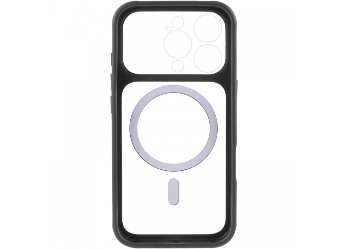 Чохол TPU+PC GETMAN Moon Clear with MagSafe для Apple iPhone 16 Pro Max (6.9