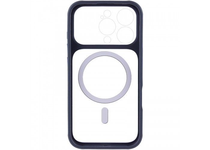 Чохол TPU+PC GETMAN Moon Clear with MagSafe для Apple iPhone 16 Pro Max (6.9