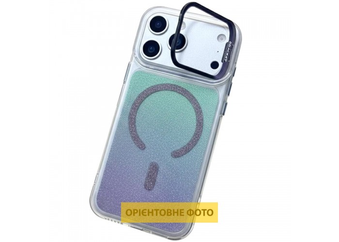 Чохол TPU+PC Jewel Sparkle with MagSafe для Apple iPhone 17 (6.3