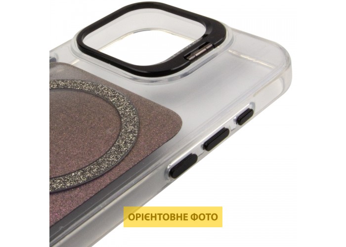 Чохол TPU+PC Jewel Sparkle with MagSafe для Apple iPhone 17 (6.3