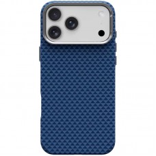 Чохол TPU+PC KVZV Triangular Pattern with Magnetic Fit для Apple iPhone 17 Pro Max / 18 Pro Max 6.9  Blue - 00000088020_2