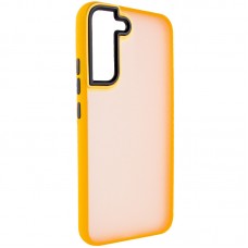 Чохол TPU+PC Lyon Frosted для Samsung Galaxy S21 FE  Orange - 00000065052_4