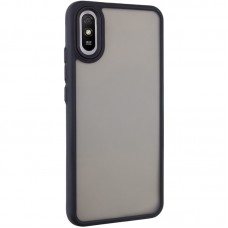 Чохол TPU+PC Lyon Frosted для Xiaomi Redmi 9A  Black - 00000067384_1