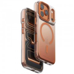 Чохол TPU+PC Puloka Resplendent with Magnetic Fit для Apple iPhone 17 Pro Max (6.9")  Orange - 00000086613_4