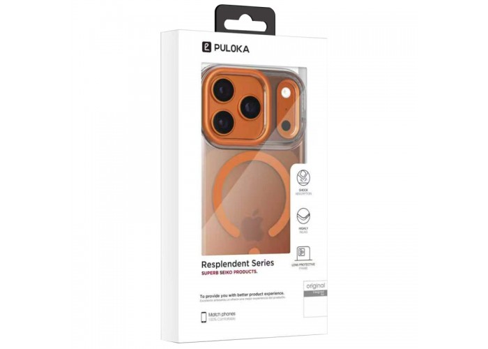 Чохол TPU+PC Puloka Resplendent with Magnetic Fit для Apple iPhone 17 Pro Max (6.9