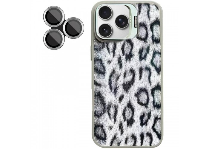 Чохол TPU+PC Wild Leopard with MagSafe and Lens для Apple iPhone 16 Pro (6.3