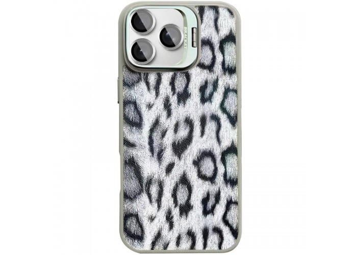 Чохол TPU+PC Wild Leopard with MagSafe and Lens для Apple iPhone 16 Pro (6.3