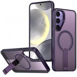 Чохол TPU Breeze with MagSafe stand для Samsung Galaxy S25+ / S24+  Purple - 00000083529_3
